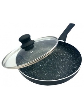 PATELNIA Z POKRYWĄ KING HOFF 22 CM MARMUR
