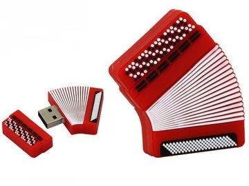 PENDRIVE USB SZYBKI FLASH DRIVE ULTRA PAMIĘĆ ZAWIESZKA PEN AKORDEON 64GB