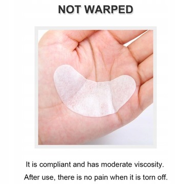 50 пар гелевых накладок для ресниц для прививки ресниц