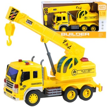 Автомобиль строительная техника CRANE световой звук ZA2203