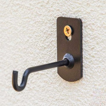 Решетка настенная черная стальная 35х120см + ручки