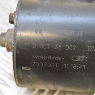 0001138002 STARTÉR BMW 3 E90 320 I 7589350 2009