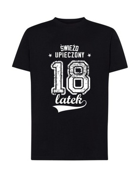 KOSZULKA PREZENT URODZINY NA 18 URODZINY TSHIRT