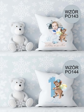 ПОДУШКА Годик для ребенка С ФОТО ДНЯ РОЖДЕНИЯ