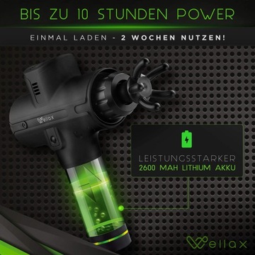 Массажный пистолет Wellax – эффективный массажный пистолет.