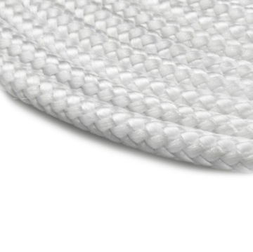 Полипропилен Лина Белый плетенный кабель 6 мм 10м