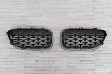 BMW SERIA 5 F10 GRILL PRZEDNI CZARNY DIAMOND NERKI