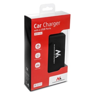 РАСПРЕДЕЛИТЕЛЬ ЗАЖИГАЛКИ ТРОЙНИКА 12-24В 2xUSB 120Вт