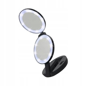 1 шт., двухстороннее складное зеркало для макияжа