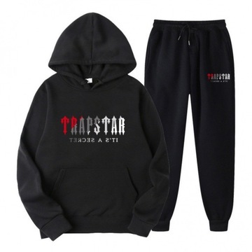 Trapstar dresy męskie czarny rozmiar S
