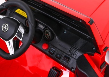 Автомобиль Mercedes G63 AMG на аккумуляторе с 6 светодиодными колесами MP3