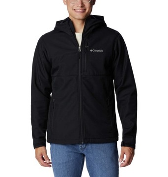 Softshell męski Columbia Ascender Hooded Softshell Jacket-Black XXL