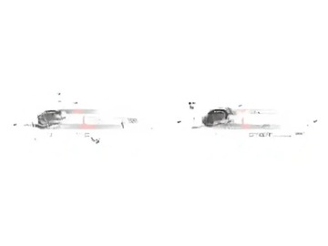 2X TŘMENY BRZDY KAMOKA PŘEDNÍ L+P DO PEUGEOT CITROEN DS 208 I C4
