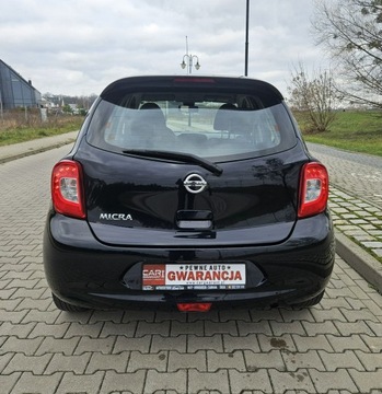 Nissan Micra IV Hatchback 5d Facelifting 1.2 80KM 2015 Nissan Micra 1.2i 80KM Zadbany SerwisRata450zł, zdjęcie 12