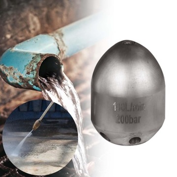 Adapter dyszy do czyszczenia kanalizacji Środek do czyszczenia dyszy spryskiwacza do 130L 44mmx60mm