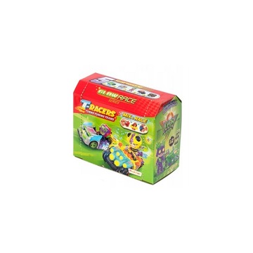 020333 T-RACERS GLOW RACE SERIA 4 AUTKO + FIGURKA
