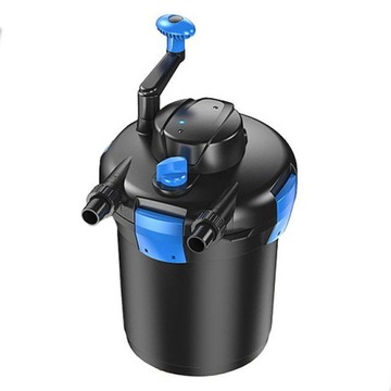 Комплект напорной фильтрации для пруда емкостью до 2500 литров.