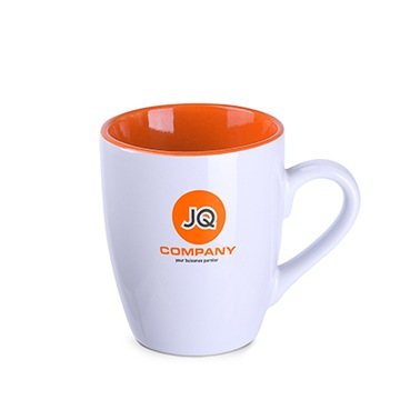 KUBKI REKLAMOWE Z NADRUKIEM Z LOGO - ceramiczny kubek Ilona Duo 24SZT