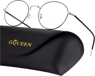 Gqueen okulary zerówki lenonki