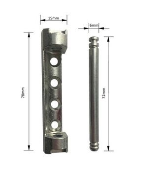 ВЕРХНЯЯ ПЕТЛЯ MACO ДЛЯ ОКОН ПВХ И БАЛКОННЫХ ДВЕРЕЙ