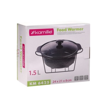 ЖАРОСТОЙКИЙ КЕРАМИЧЕСКИЙ СОСУД С НАГРЕВАТЕЛЕМ