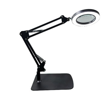 ELASTYCZ LAMPA STOŁOWA Z ZACISKIEM Z 8KROTNĄ LUPĄ