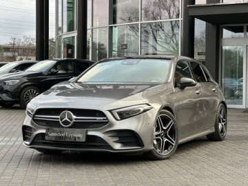 Mercedes Klasa A W177/V177 Hatchback AMG 2.0 A35 306KM 2019 Mercedes-Benz Klasa A 35 AMG 4 MATIC Night PakietPremium PlusBurmesterSalo