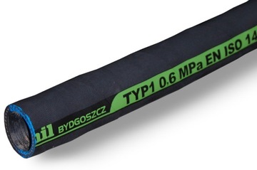 Stomil WĄŻ GUMOWY DO WODY 0,6MPa PRZEWÓD fi 25mm