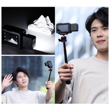 Светодиодная лампа для спортивной камеры DJI Osmo Action Vlog YouTube Insta USB-C 1,7 Вт