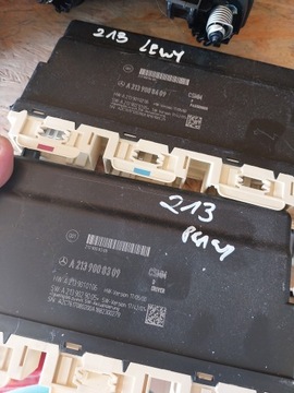 MERCEDES W213 W238 MODUL SEDADLA PŘEDNÍ LEVÝ PRAVÝ ŘÍZENÍ IDEÁLNÍ KOMPLET
