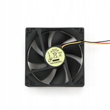 GEMBIRD wentylator 90cm 90x90x25 3pin 12V