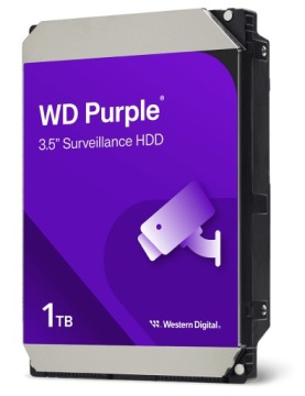 DYSK HDD 1TB WD PURPLE 1000Gb SATA III DO MONITORINGU CCTV