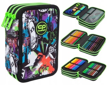 Piórnik trzykomorowy z WYPOSAŻENIEM COOLPACK Jumpe