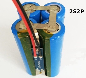 Модуль BMS PCM PCB для зарядки и защиты литий-ионных аккумуляторов 2S 8,4 В 5 А - 18650