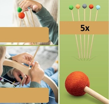 ДЕРЕВЯННЫЙ ЛУК ДЕТСКИЙ НАБОР СТРЕЛ КОЛЧАН