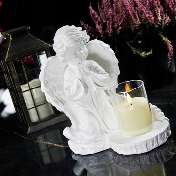 Большая свеча + гипская свеча