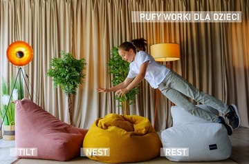 СТУЛ PUFA BAG С НАКЛОННОЙ СПИНКОЙ, СИДЕНЬЕ ИГРОКА