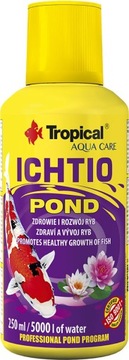 TROPICAL Ichtio Pond 250ml Zwalcza Ospę Rybią