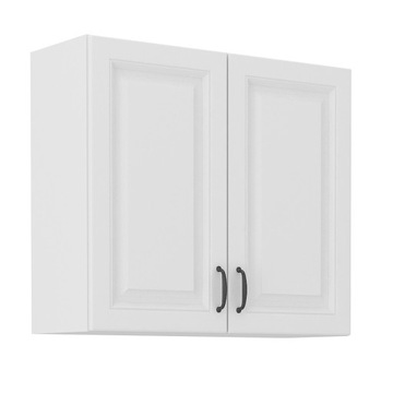 Biała szafka kuchenna wisząca 80cm SNOW biały