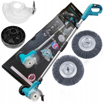 DEDRA SZCZOTKA AKUMULATOROWA DO KOSTKI BRUKOWEJ CHWASTÓW MCHU 18V DED7098