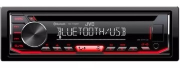 АВТОМОБИЛЬНОЕ РАДИО JVC KD-T702BT USB BT 2 X ТЕЛЕФОН