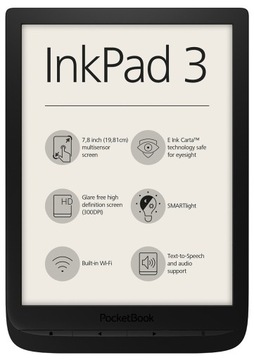 E-Book Reader 7,8 '' Pocketbook InkPad 3 Wi-Fi