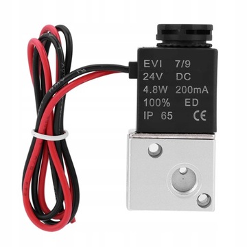 ELEKTRO-ZAWÓR 1/8 24V OTWARTY PNEUMATYCZNY