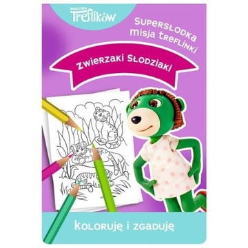 Malowanka TREFL KOLOROWANKA ZWIERZAKI SŁODZIAKI Supersłodka misja 9000