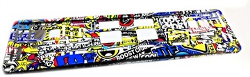 Рамка номерного знака ДЛЯ АВТОМОБИЛЯ гидрография STICKERBOMB STICKER BOMB