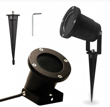 Садовый светильник на штыре ГУ10 230В для освещения