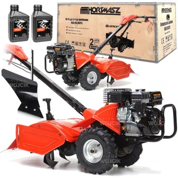 GLEBOGRYZARKA SPALINOWA z napędem 50cm HORTMASZ HGS 65 XGTL1 +ZESTAW ORANIE
