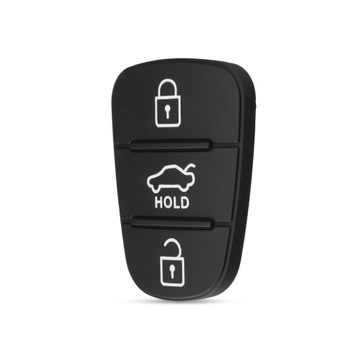 GUMKA 3 PRZYCISKI DO KLUCZYKA Z HOLD PILOT DO HYUNDAI KIA