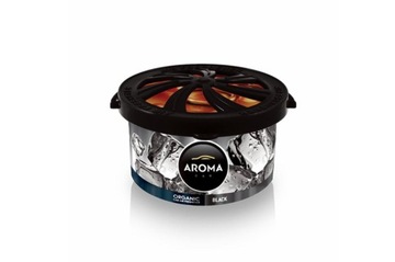 AROMA ORGANIC BLACK ZAPACH SAMOCHODOWY ODŚWIEŻACZ