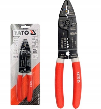 YATO WIELOFUNKCYJNY ŚCIĄGACZ IZOLACJI 2.6 - 5.0mm